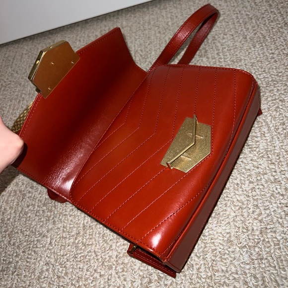 Chanel Chevron Quilted Calfskin Leather Medal Small Flap Crossbody Bag - Picture 8 of 11